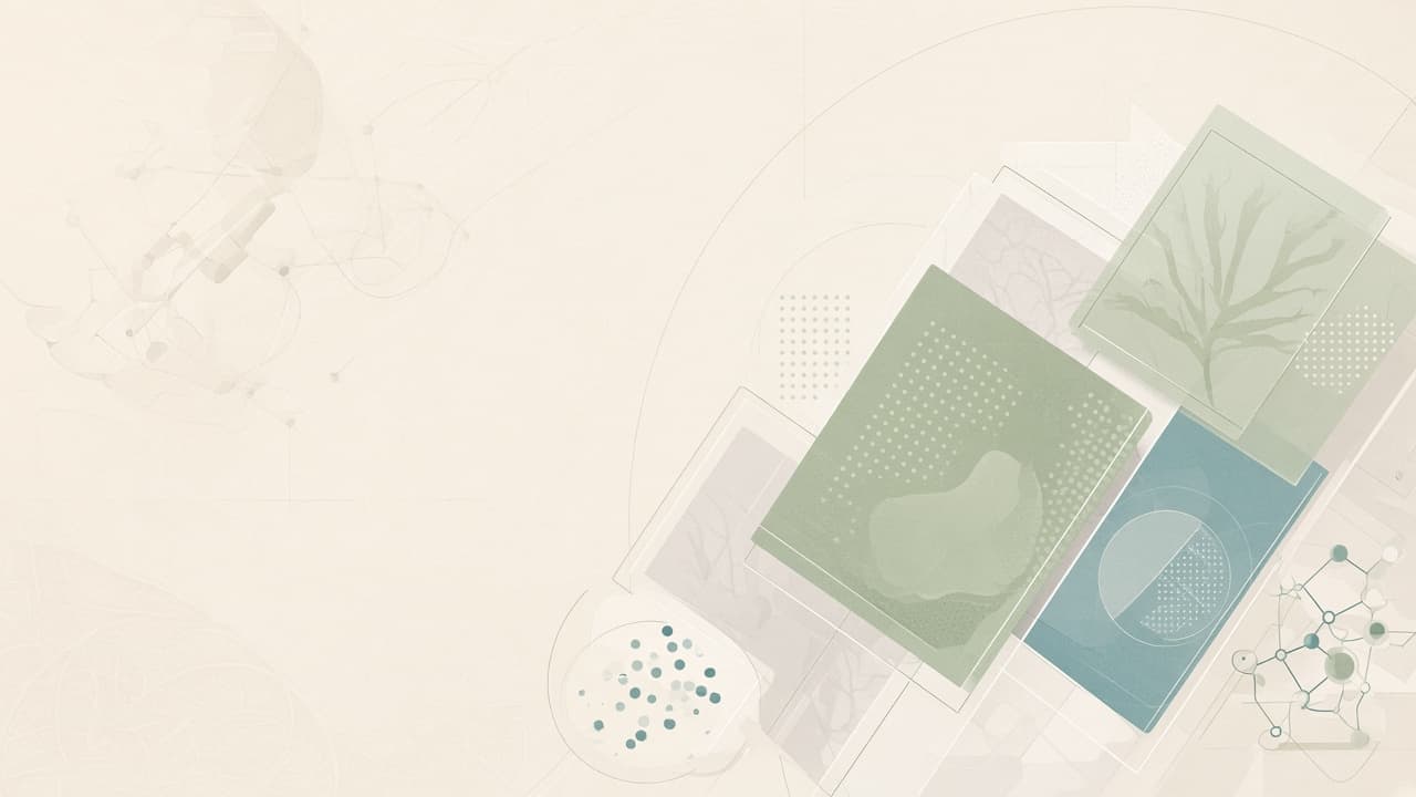 Abstract illustration of research and evidence